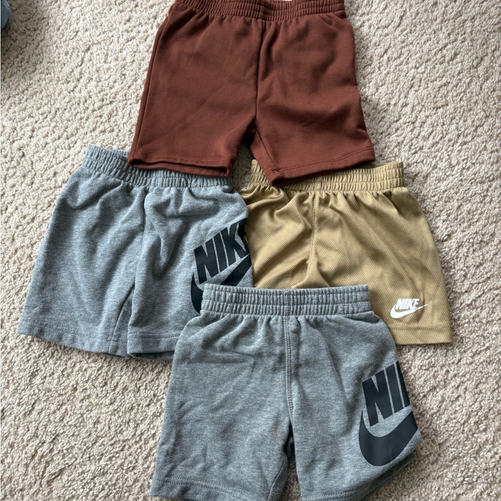 Nike Kids Toddler Shorts Bundle 3T